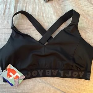 NWT Joylab Black Sports Bra Size XXL